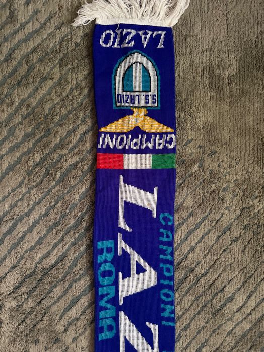 Szalik kolekcjonerski S.S. Lazio lata 90/00
