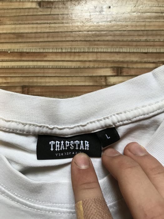 футболка trapstar белая
