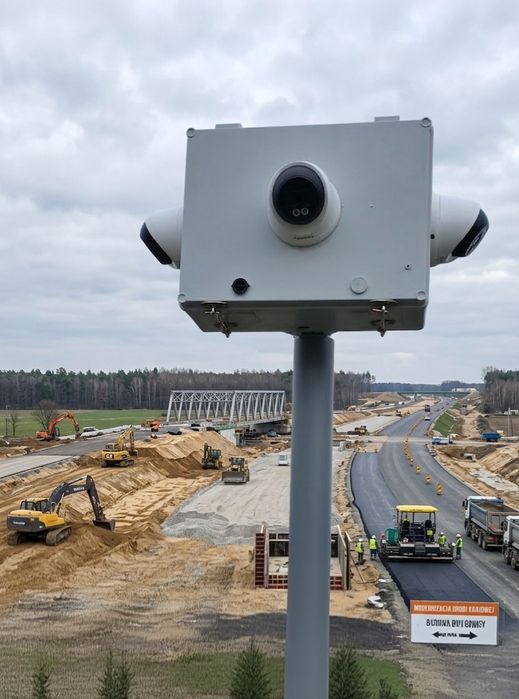 Monitoring kamery słup