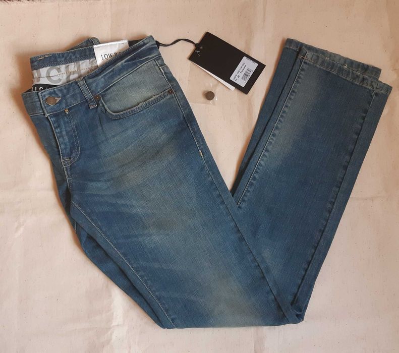 Джинсы голубые John Richmond super skinny размер 30 оригинал италия