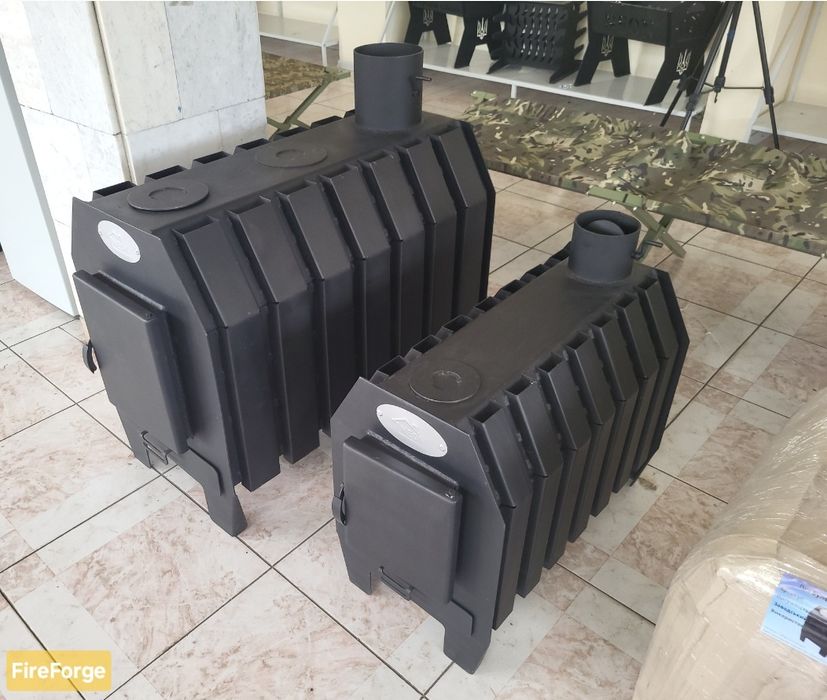 От 10 до 200м2/ Печь Булерьян Буржуйка / Піч Булер'ян с Комфоркой