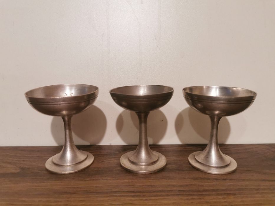 Posrebrzane pucharki- kielichy/ M. JARRA