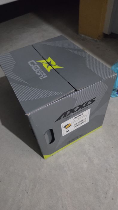 Capacete Axxis viseira uv integrada