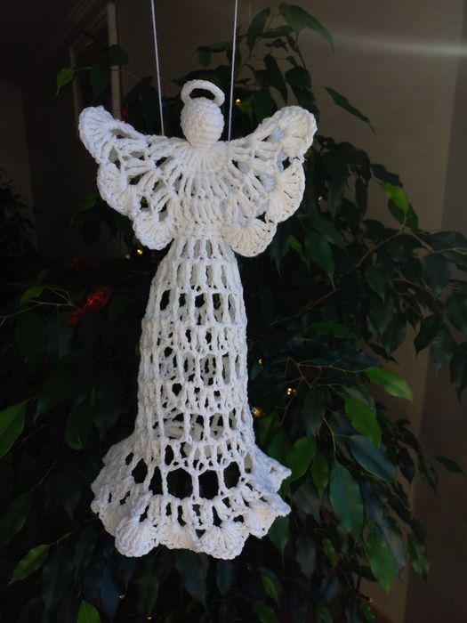 Ангели ручної роботи (в'язанні гачком)