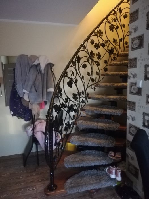 Przęsło rozeta kuta