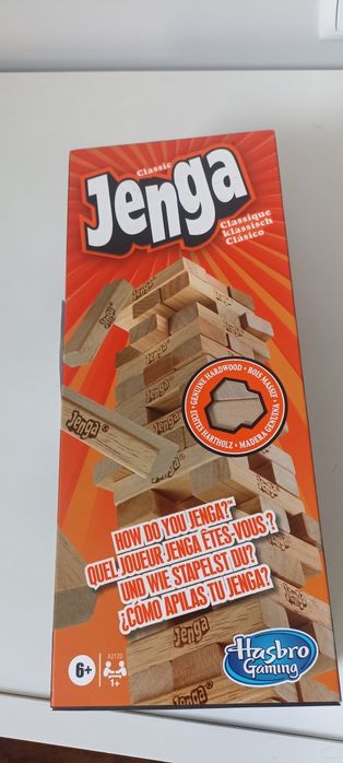 Jogo Jenga Novo caixa fechada