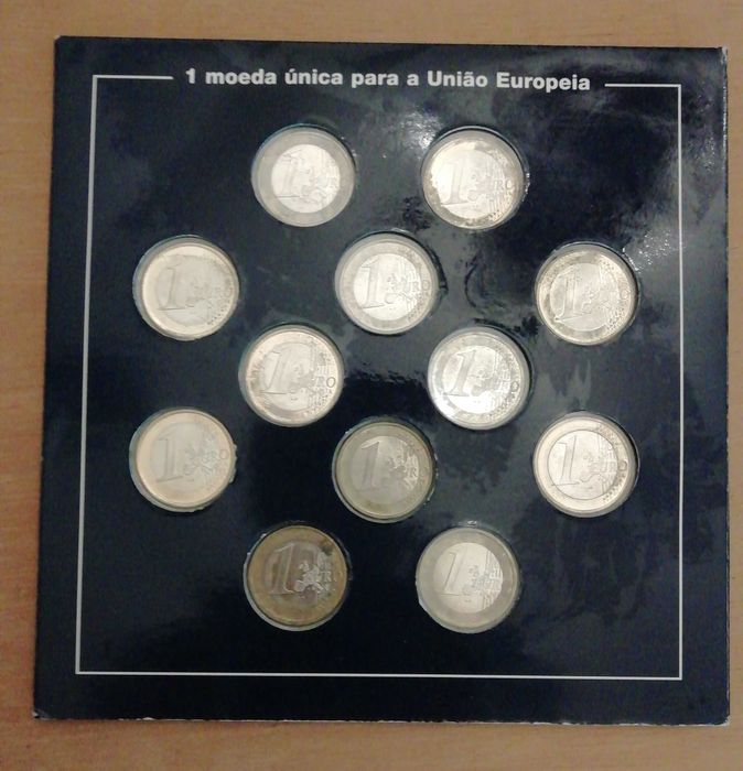 Moeda única para a União Europeia - 2002 - Colecções PHILAE