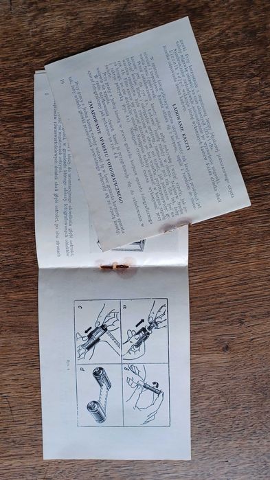 instrukcja obsługi aparatu SMENA 8M