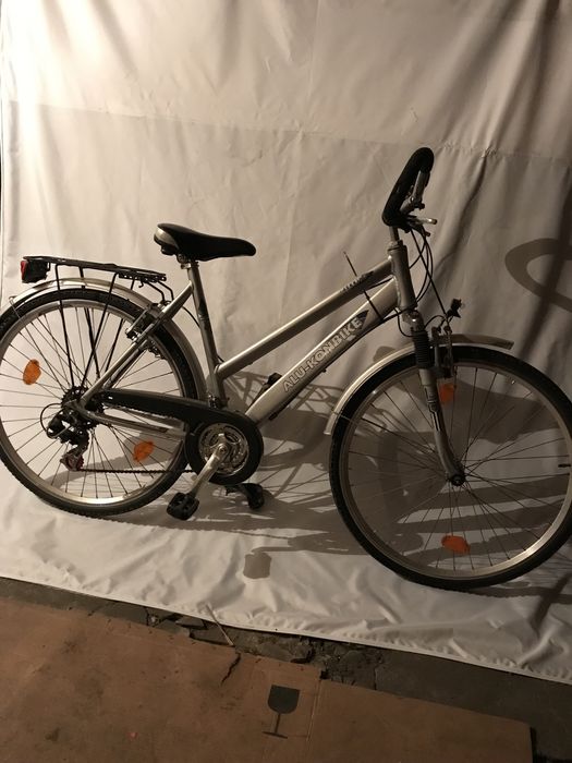 Rower kolor srebrny 28