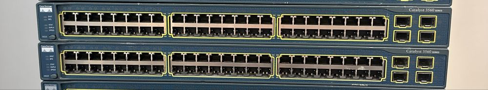 Catalyst WS-C3560-48TS-S - 2szt