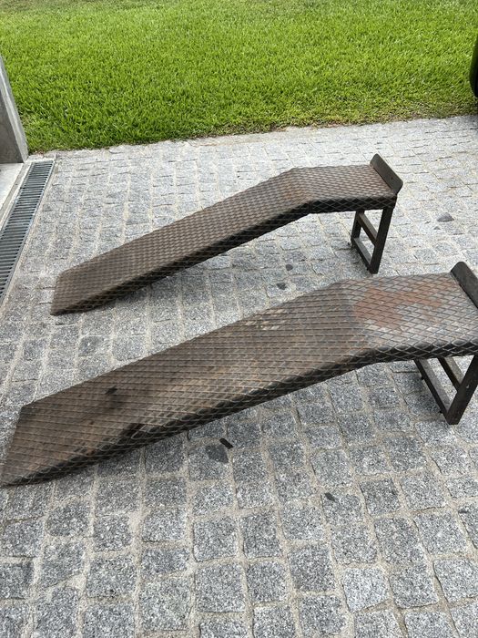 Rampas de para elevar viaturas