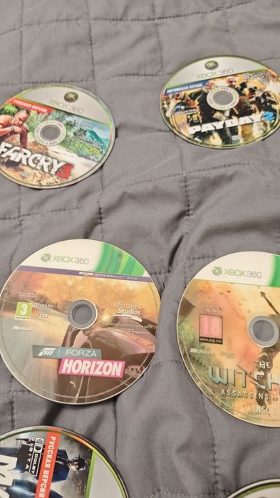 Диски на xbox 360 в не очень хорошем состоянии