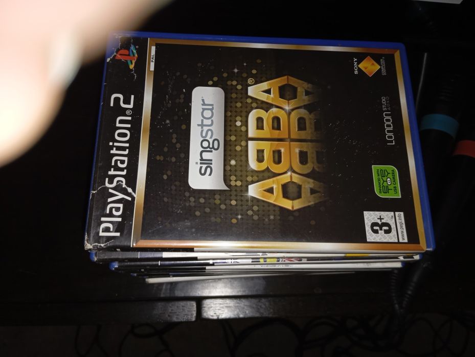 PS 2 Slim Duo com microfones