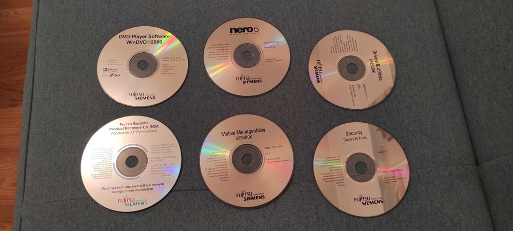 laptop Fujitsu-Siemens LifeBook E-series