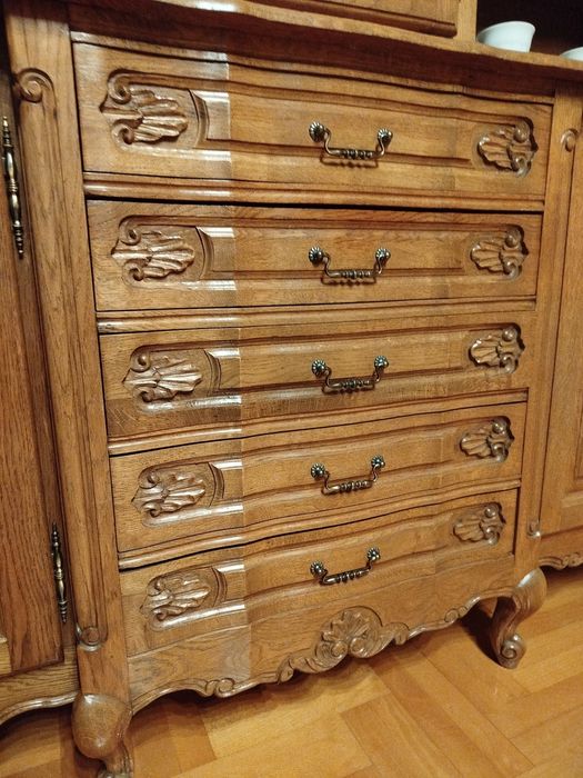 Witryna ,meble,Kredens dębowy .Polecam