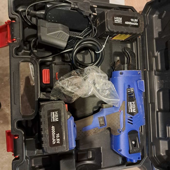 Bezprzewodowa wiązarka do drutu HBM 10,8 V 4000 mAh