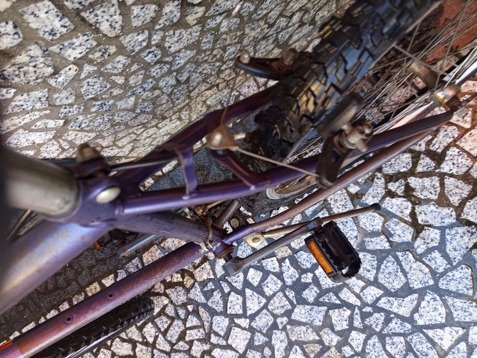 Bicicleta com uso