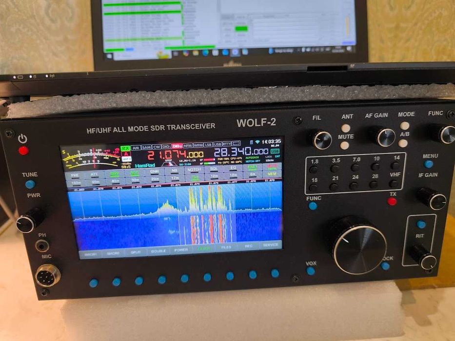 SDR трансивер Вовк-2. КХ+6м, 100-120Вт. Wolf-2 all mode SDR TRX