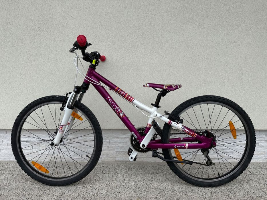 Rower SCOTT CONTESSA - koła 24, aluminiowy, amortyzacja, Shimano