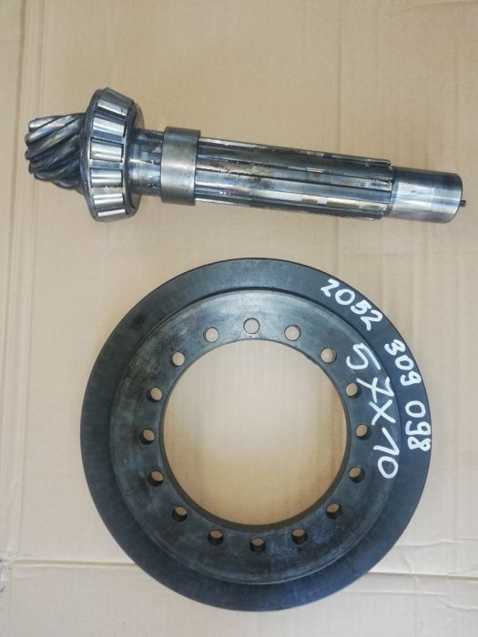 Mechanizm różnicowy Fendt 610,611,612,614 części skrzyni biegów, mosty