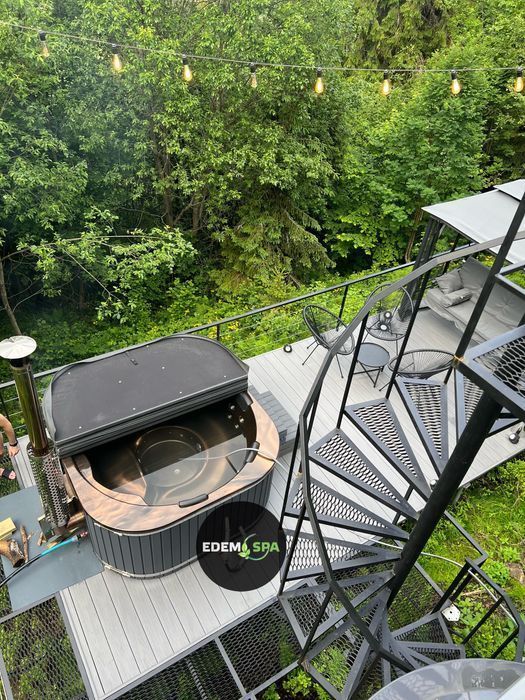 Спа купіль! Чан від виробника! Джакузі вуличне! Баня офуро