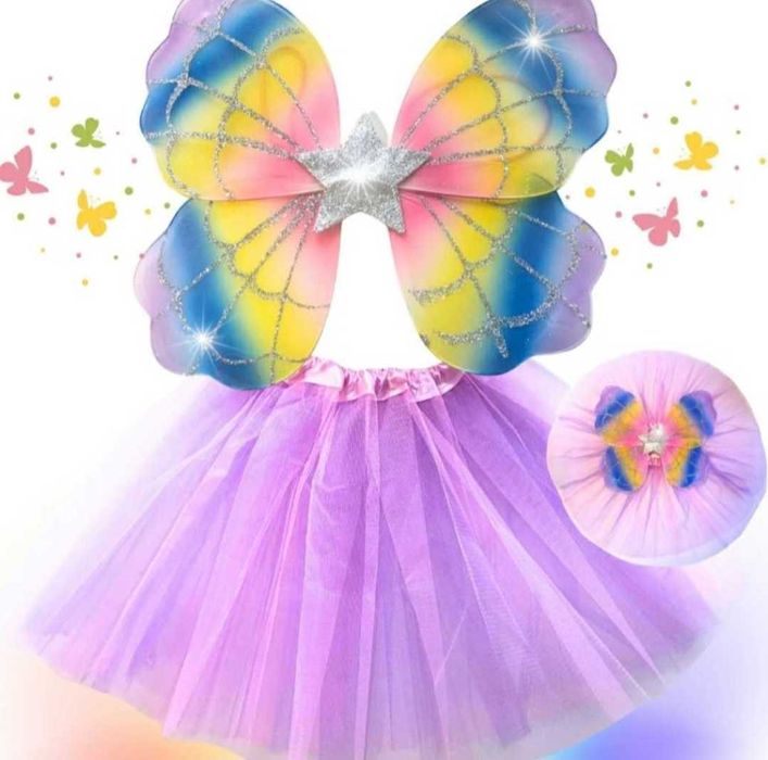 Wróżka , motyl strój na bal przebierańców , urodziny