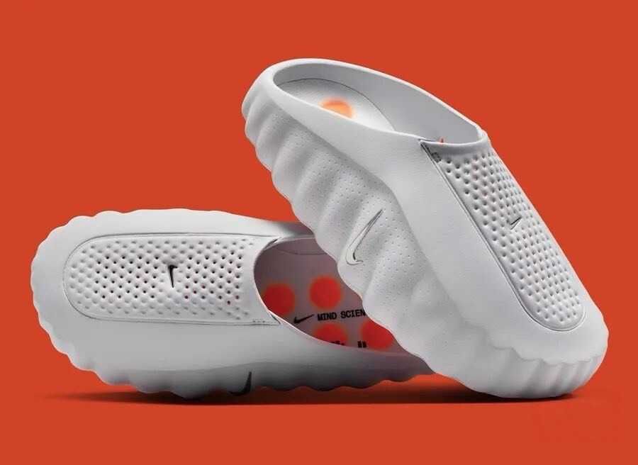 Klapki NIKE Mind 001 Slide Light Smoke Grey szare R.43