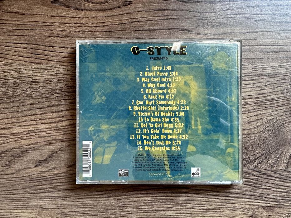 C-Style - Straight Outta Cali CD Dogg Pound G-Funk Snoop