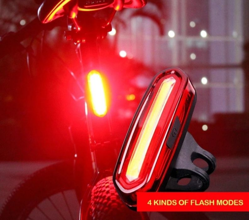 Bicycle Lantern, White Front + Red Rear (Rechargeable)64739101443202121