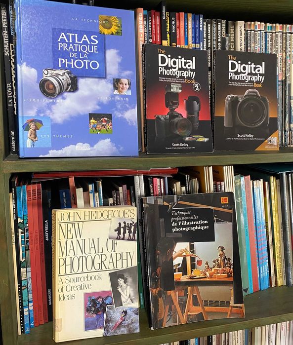 Lote de 5 Livros Fotografia