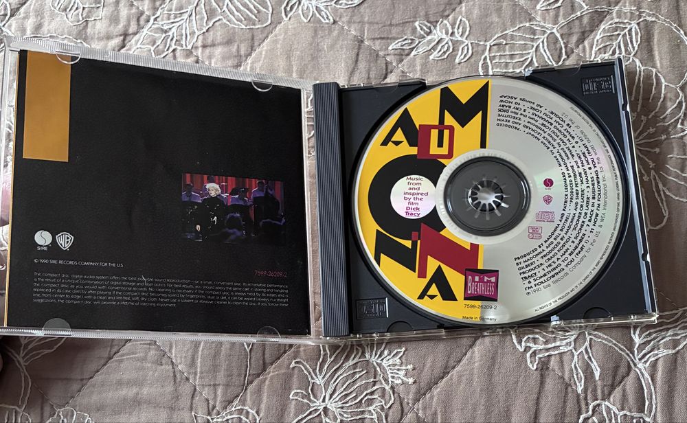 CD Madonna BSO Dick Tracy 1990