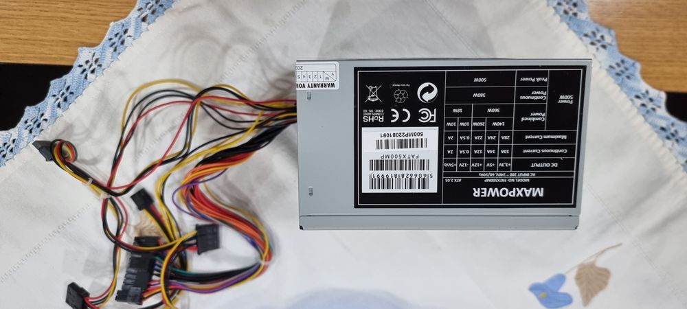 Fonte alimentaçao maxpower 500w
