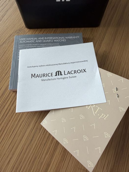 Maurice Lacroix Pontos Chronograph Automatic PT6388-SS001-220-2 – Full Set