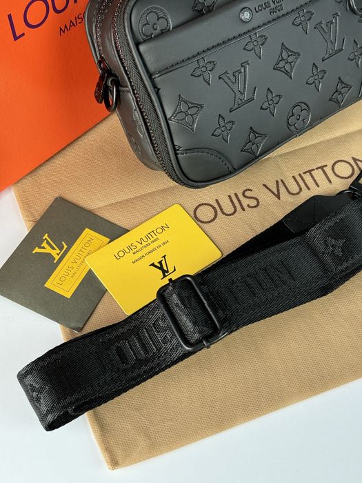 Мужская сумка Louis Vuitton чоловіча сумка бананка барсетка месенджер