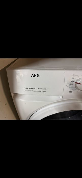 Maquina de secar AEG 7000 serie ler anuncio