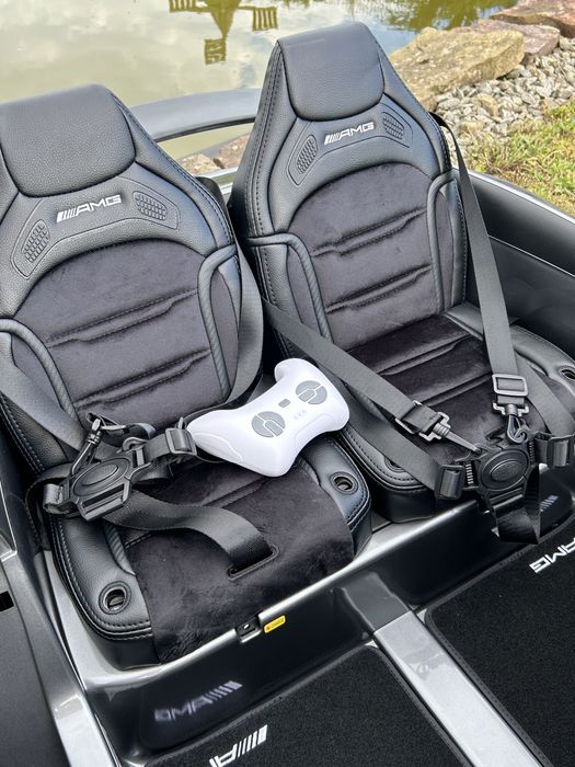 Auto Na Akumulator Mercedes GT63 AMG DK-GT63 24V LCD Szary Lakierowany