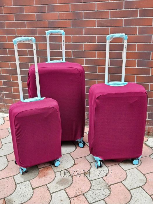 Розмір М  ЧОХЛИ на валізи ЧЕХЛЫ на чемоданы Мікродайвінг УКРАЇНА