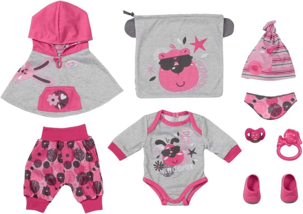 Великий набір одягу для ляльки Бебі Борн BABY Born Deluxe Outfit Set for 43cm Doll