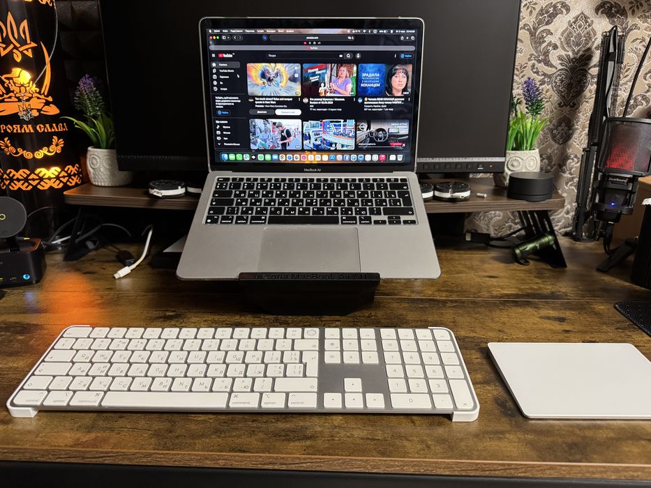 Ергономічна підставка для MacBook Air / Pro (M1, M2, M3, М4)