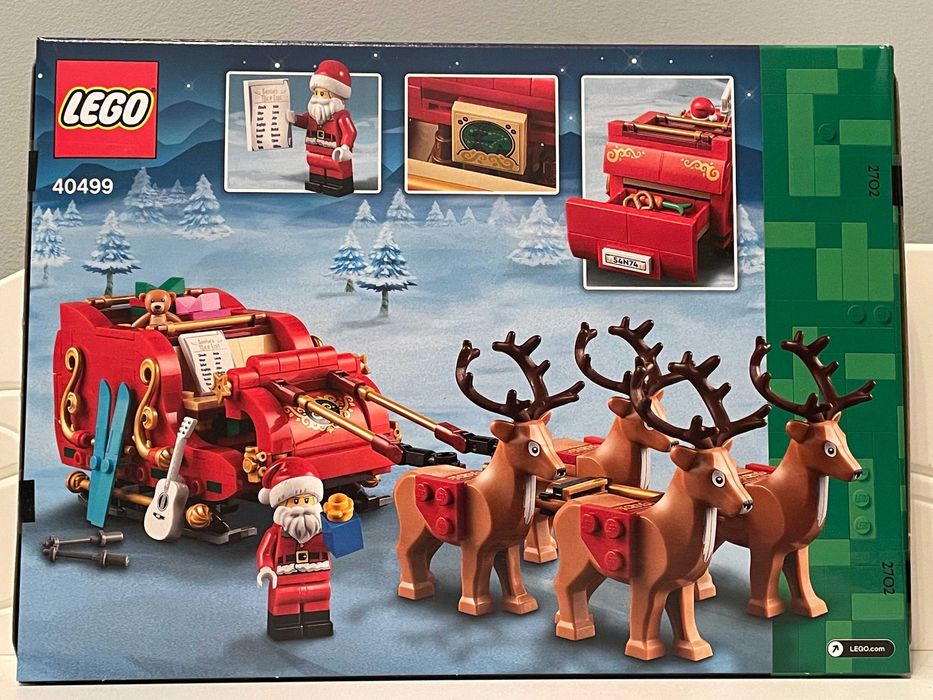 Lego sanie mikołaja 40499
