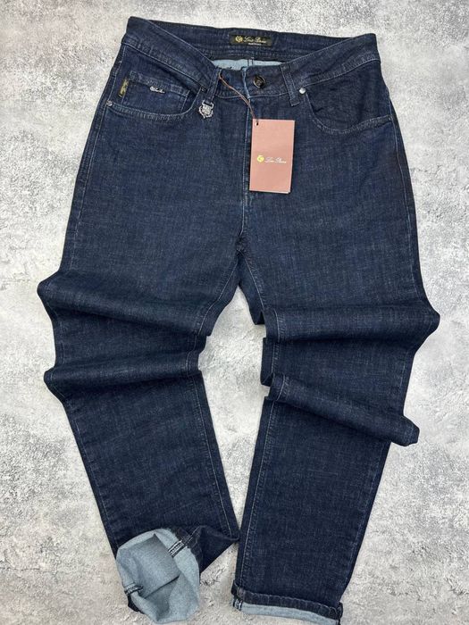 Джинси Loro Piana сині чоловічі джинси лоро піана сині чоловічі