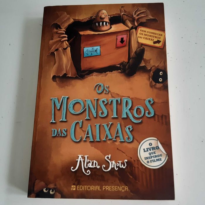 Livro Infantil Os Monstros das Caixas de Alan Snow