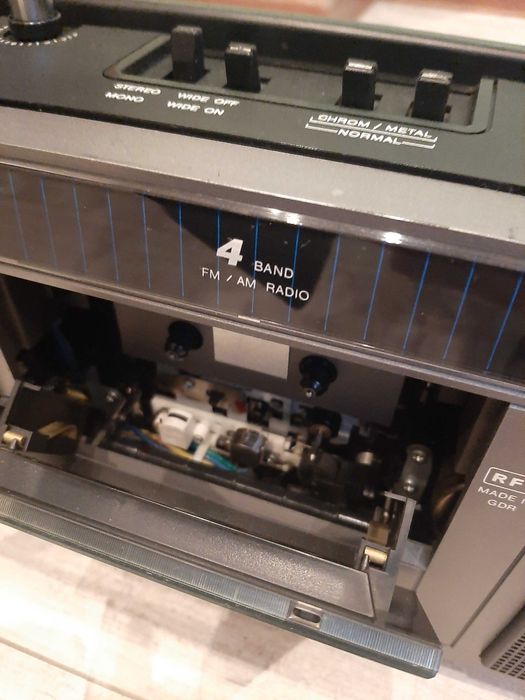 Radiomagnetofon RFT SKR 701 JAK NOWY!!