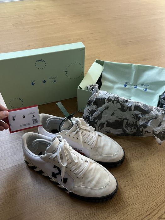 Ténis Off-white Vulcanized - Original / Autentico , com comprovativos