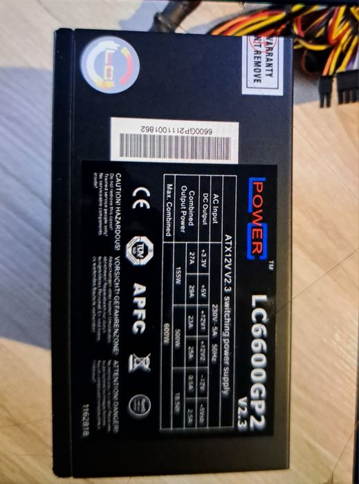 Zasilacz Power LC6600P2, iBOX SL8500TX