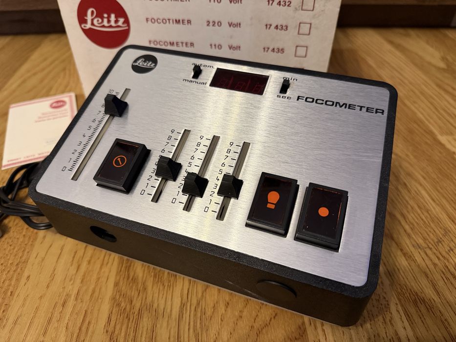 Leitz Focometer timer do ciemni stan bdb komplet w pudelku
