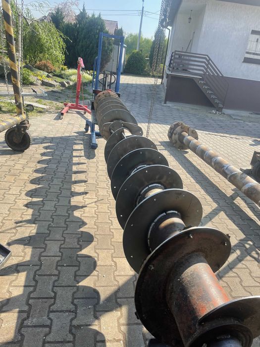 Ślimak wozu paszowego KVERNELAND naprawa regeneracja pióra  Paszowozu