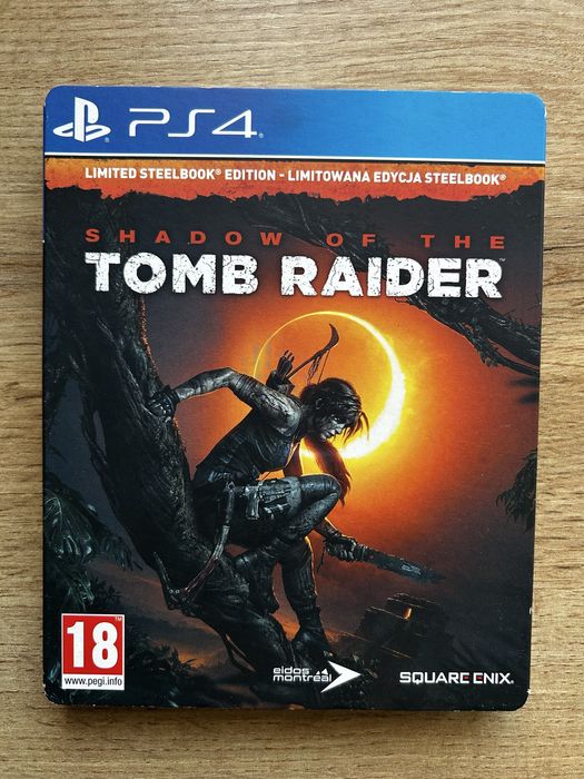 Shadow of the Tomb raider SteelBook gra na Ps4