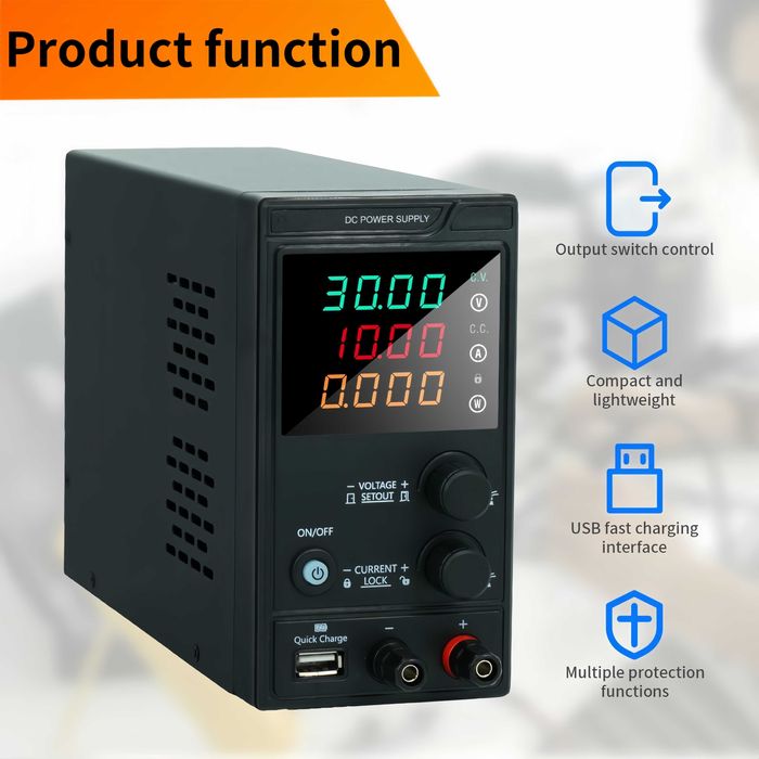 Лабораторный блок питания 30V 10A MY-K3010MF