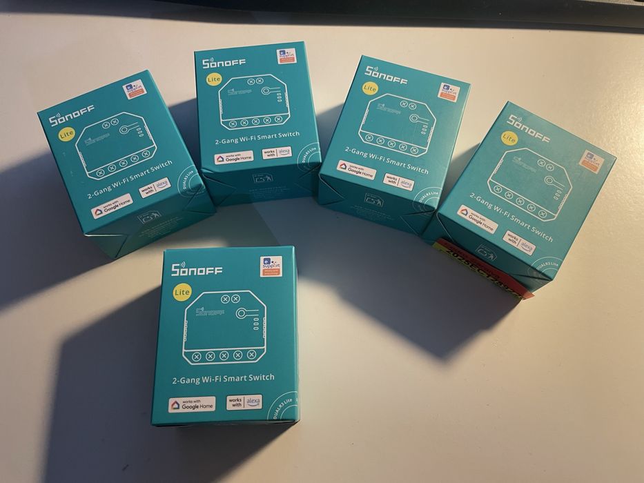 Sonoff Dual R3 lite percianas